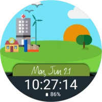Earth Animated Watch Face