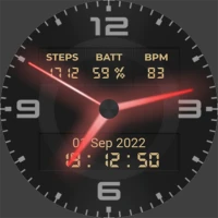 Neon Saat Yüzü AKM Wear OS