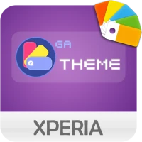 GALAXY XPERIA Theme | J PURPLE