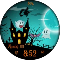 DIGI Halloween RZ02 Watch face