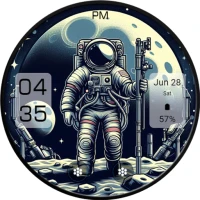 Key WF84 Astronaut Watch Face