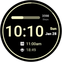 Simple Digital Watch Face