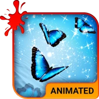 Blue Butterfly Wallpaper Theme