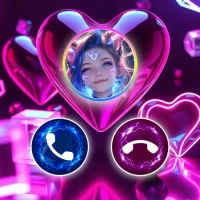 Color Phone Call Screen Theme