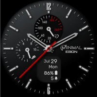 Ebon Basic - Hybrid Watch Face