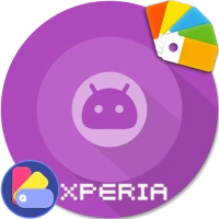 XPERIA ON™ | O Purple Theme