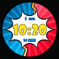 Comic Pow WatchFace: Wear OS