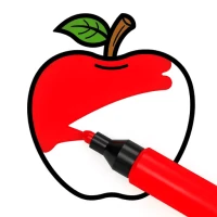 Boyama Sayfa ASMR Çizimi