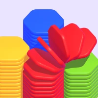 Hexa Sort Color Slide Puzzle