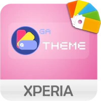 GALAXY XPERIA Theme |JUST PINK