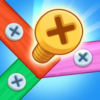 Wood Nuts And Bolts Puzzle