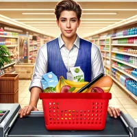 Mega Market Simulator Game 3D
