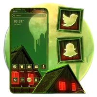 Melting Moon Launcher Theme