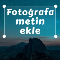 Fotoğrafa metin ekle - TextArt