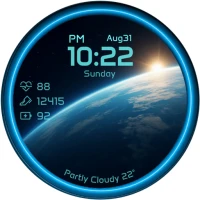 Into Space- Watch face