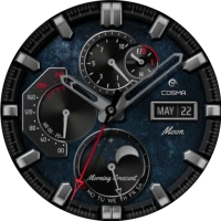 Cosma Moon: Classic Watch Face