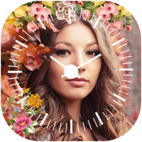 My Photo Clock Live Wallpaper