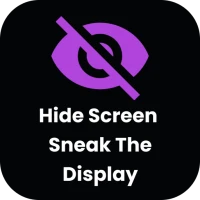 Hide Screen Sneak The Display