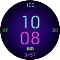 Neon Watch Face