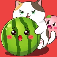 Fruit Merge Cat - Karpuz Oyunu