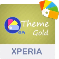 COLOR™ XPERIA Theme | GOLD