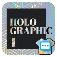 Holographic skin for Next SMS