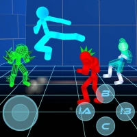 Çöp Adam Neon Sokak Dövüşü