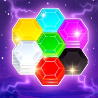 Jewel Hexa Stack: Diamond Sort