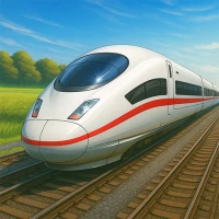 euro hızlı tren simülatörü