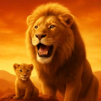 Talking Lion