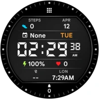 Dark LCD - Watch face