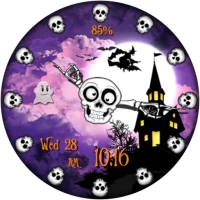 Halloween Animated Watch face