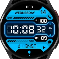 AZ247 Neon Watch Face