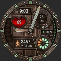 Futorum Metal watch face