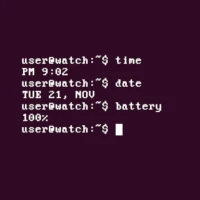 Terminal Watch Face