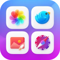 Muffin White Icon Pack