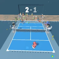 Tennis ball 3d tennis game