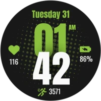 Minimal Bubbles Watch Face