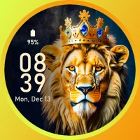 Lion Watchface for Wear OS PRO