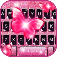 Pinky Butterfly Klavye Teması