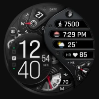 MD328 Digital Watch Face
