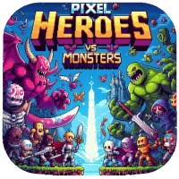 Pixel Heroes vs Monsters