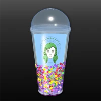 DIY Snow Globe Tumbler Cups!