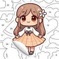 Color Merge Stickers 2D