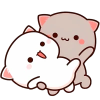 Mochi Cat Animated Stickers