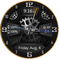 Carbon Gears HD Watch Face