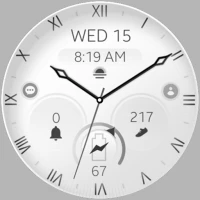 Minimal White v2 Watch Face