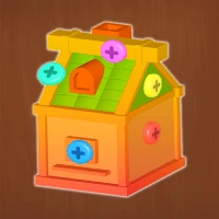 Wood Cube Out 3D