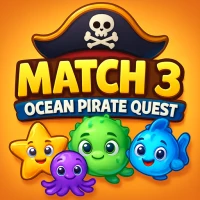 Match 3 Ocean Pirate Quest