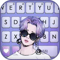 Purple Kpop Star Tema